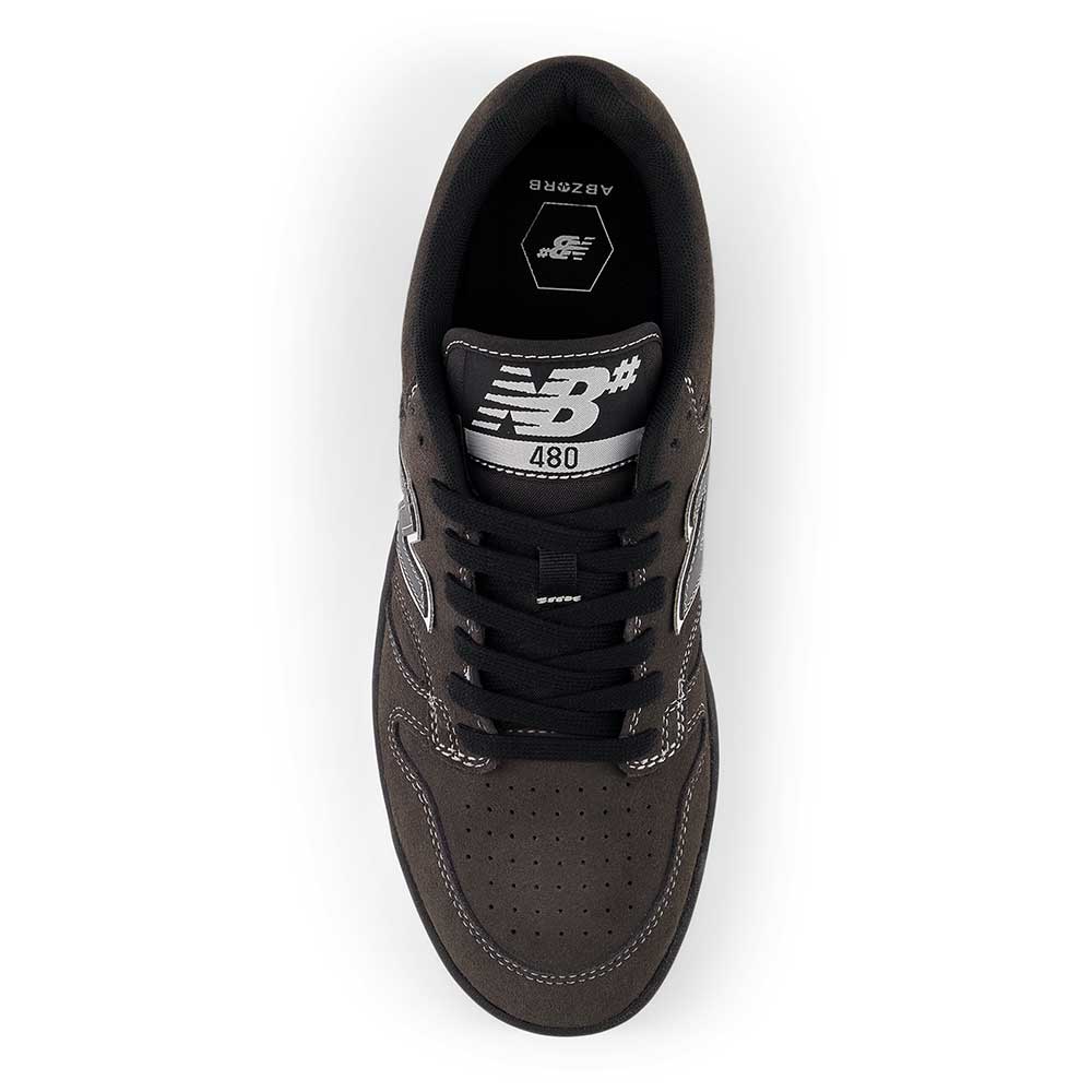 New Balance Numeric 480 Black Cement With White