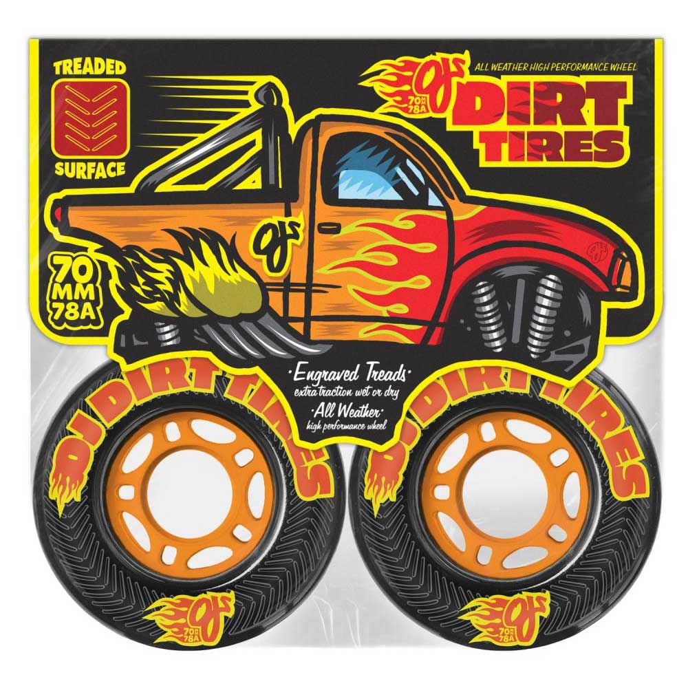 OJ Wheels Dirt Tyres Wheels 78a 70mm
