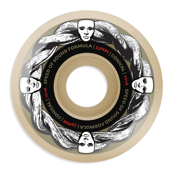 Opera Skateboards SOS Soprano Asymmetric wheels 53mm