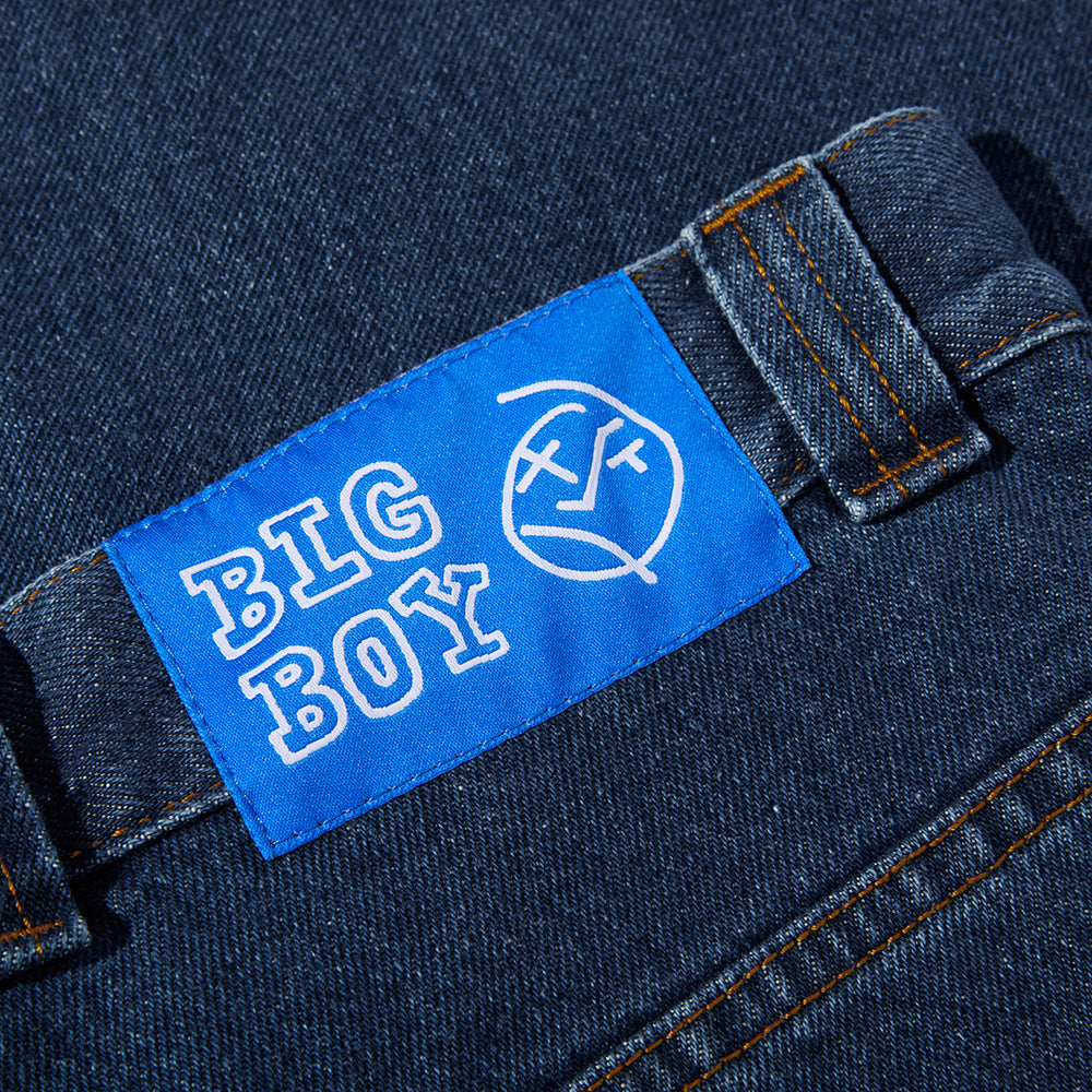 Polar Skate Co Big Boy Jeans dark blue label