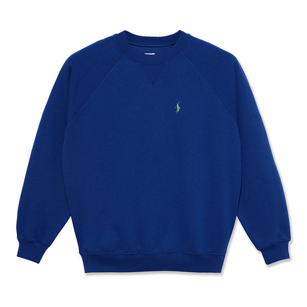 No Comply Default Crewneck Egyptian blue