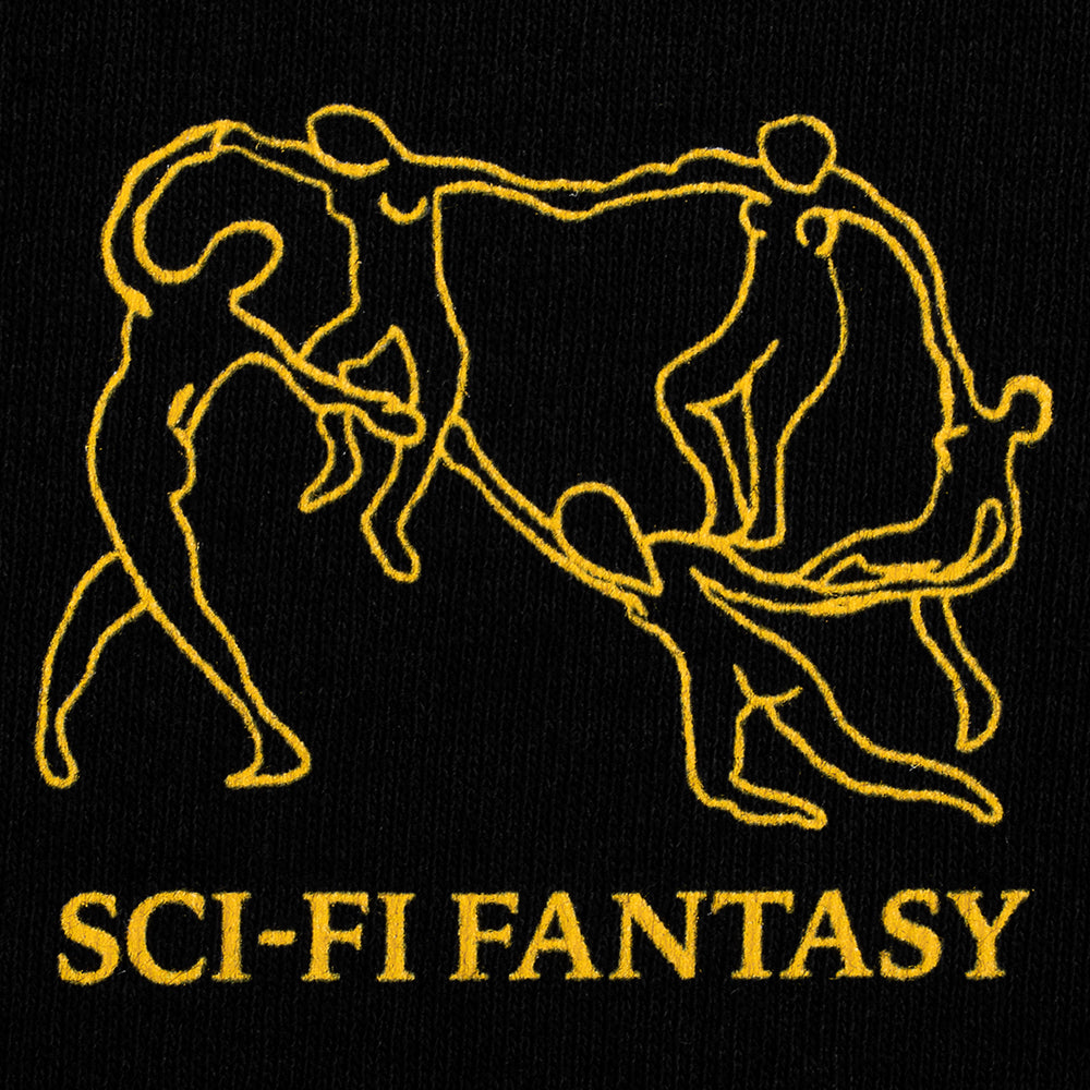 Sci Fi Fantasy Dance T-Shirt Black detail