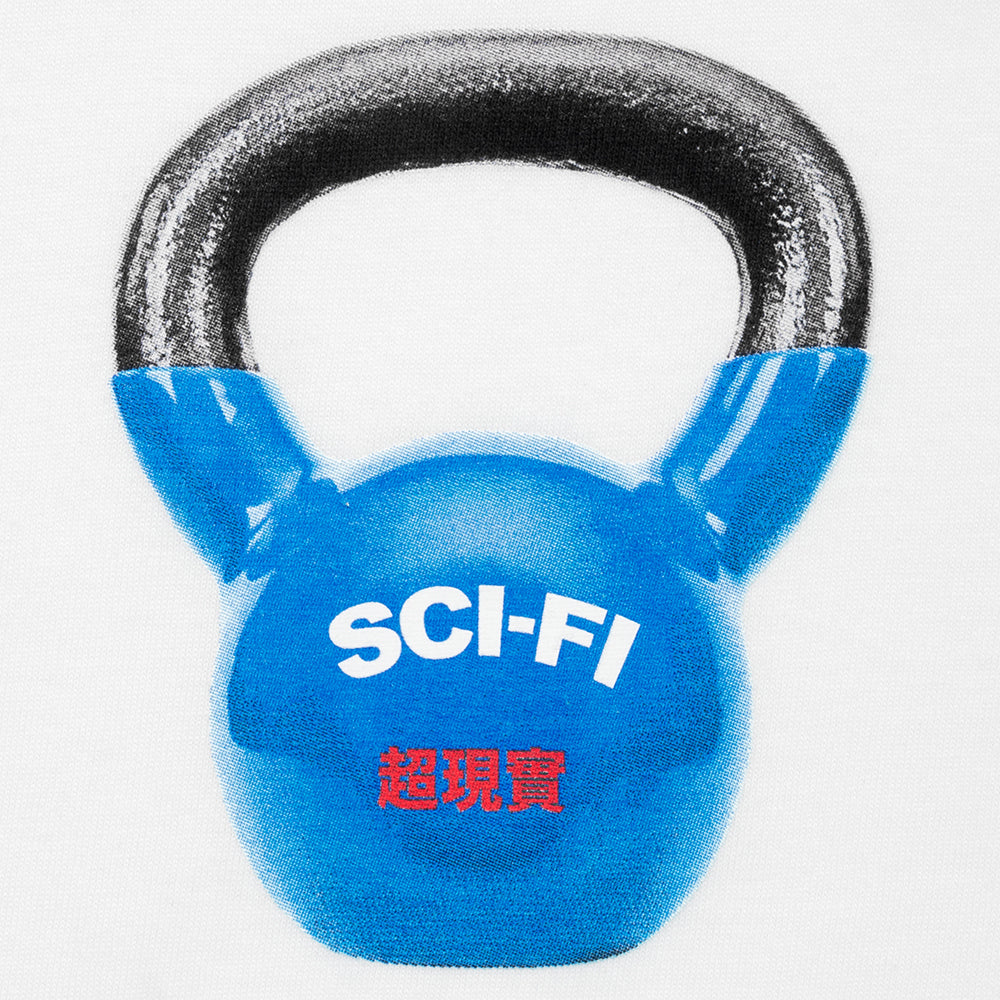 Sci Fi Fantasy Kettle Bell T-Shirt detail