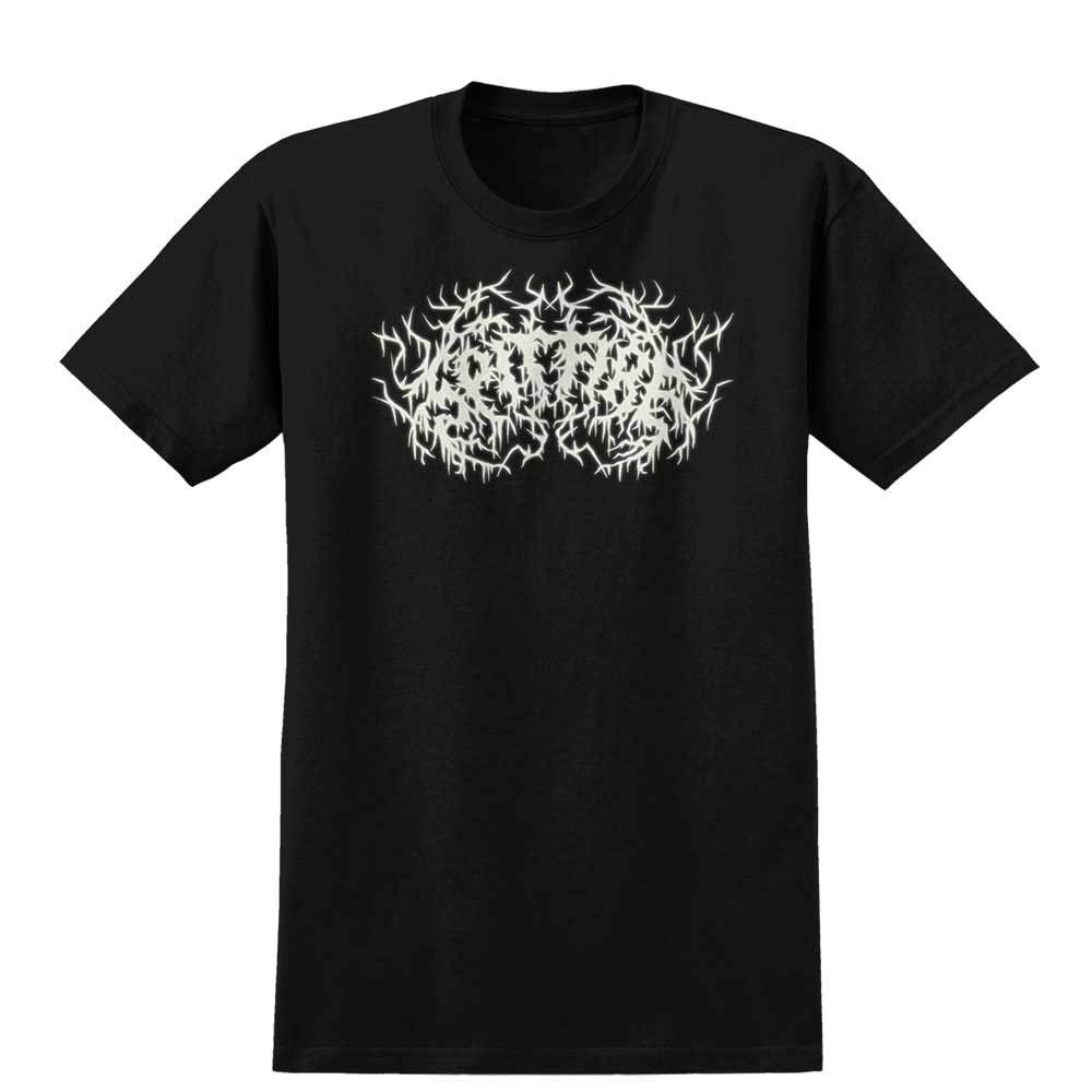 Spitfire Wheels Death Mask Script T-Shirt