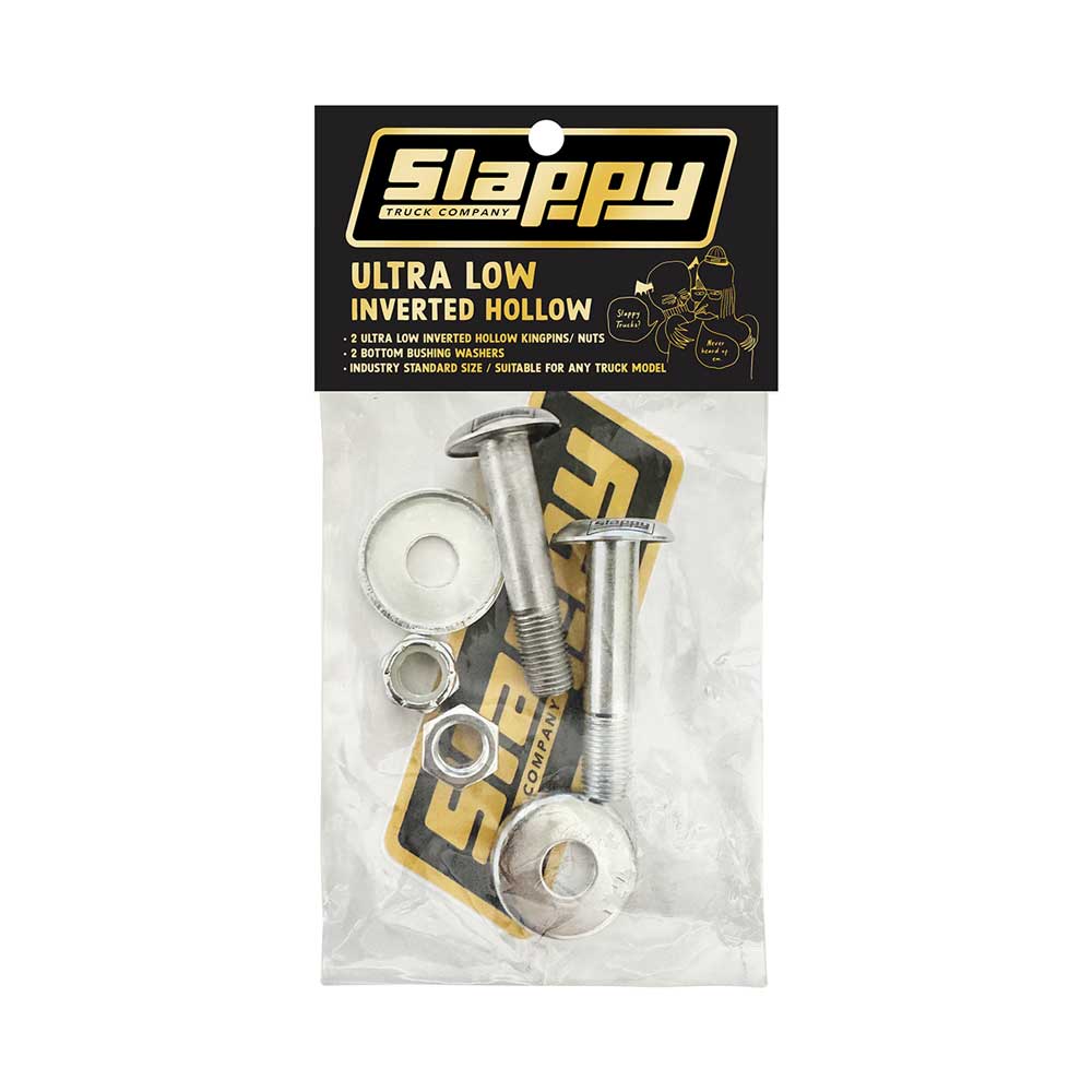 Slappy Trucks Ultra Low Inverted Hollow Kingpins