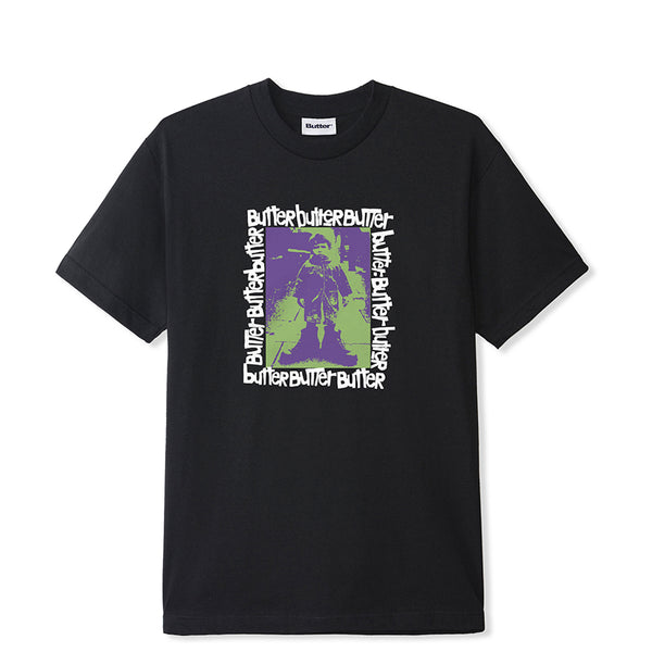 Butter Goods Stole Boots T-Shirt black