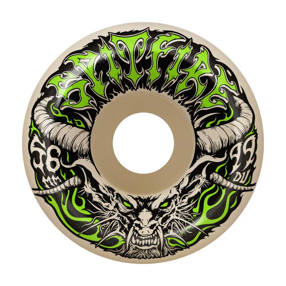 Spitfire Wheels Demon Redux Formula Four Conical Full Wheels 99a 56mm