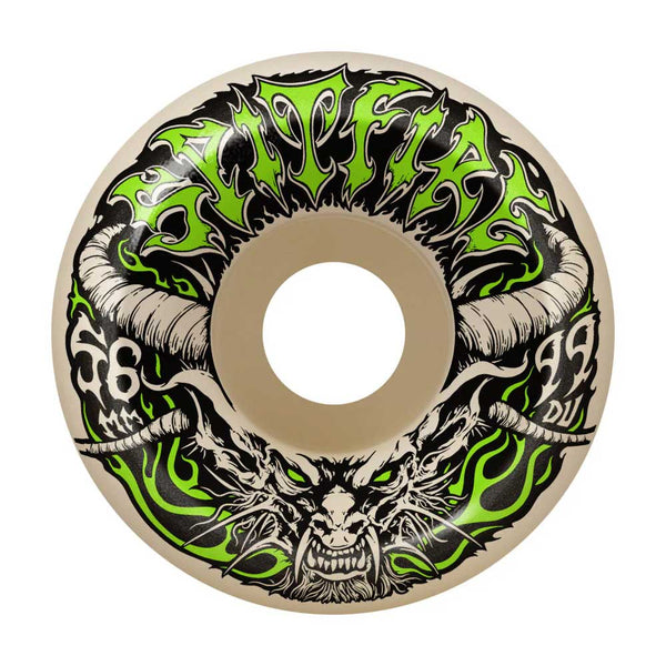 Spitfire Wheels Demon Redux Formula Four Conical Full Wheels 99a 56mm