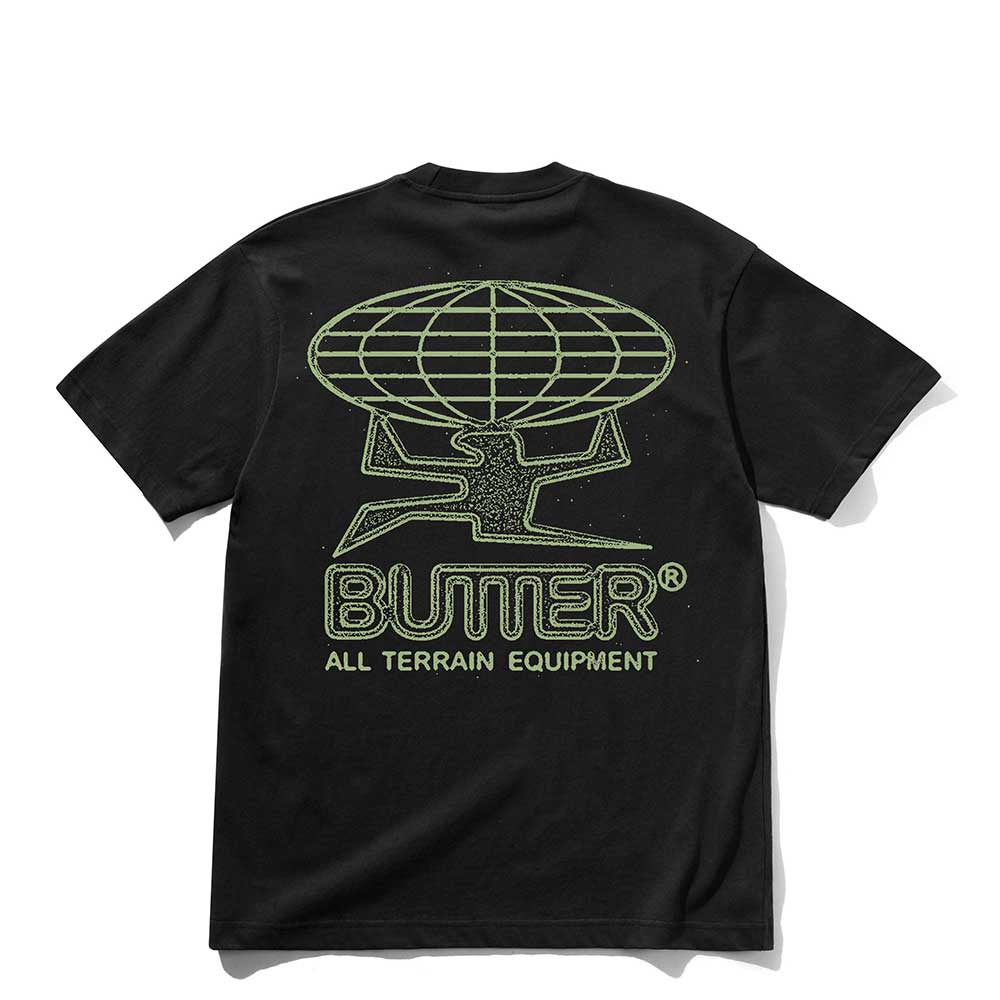 Butter Goods Terrain T-shirt black back