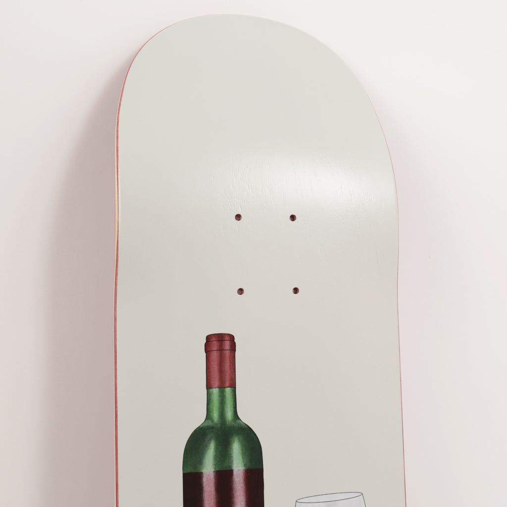 Skateboard Cafe Vino Deck 8.5 nose detail