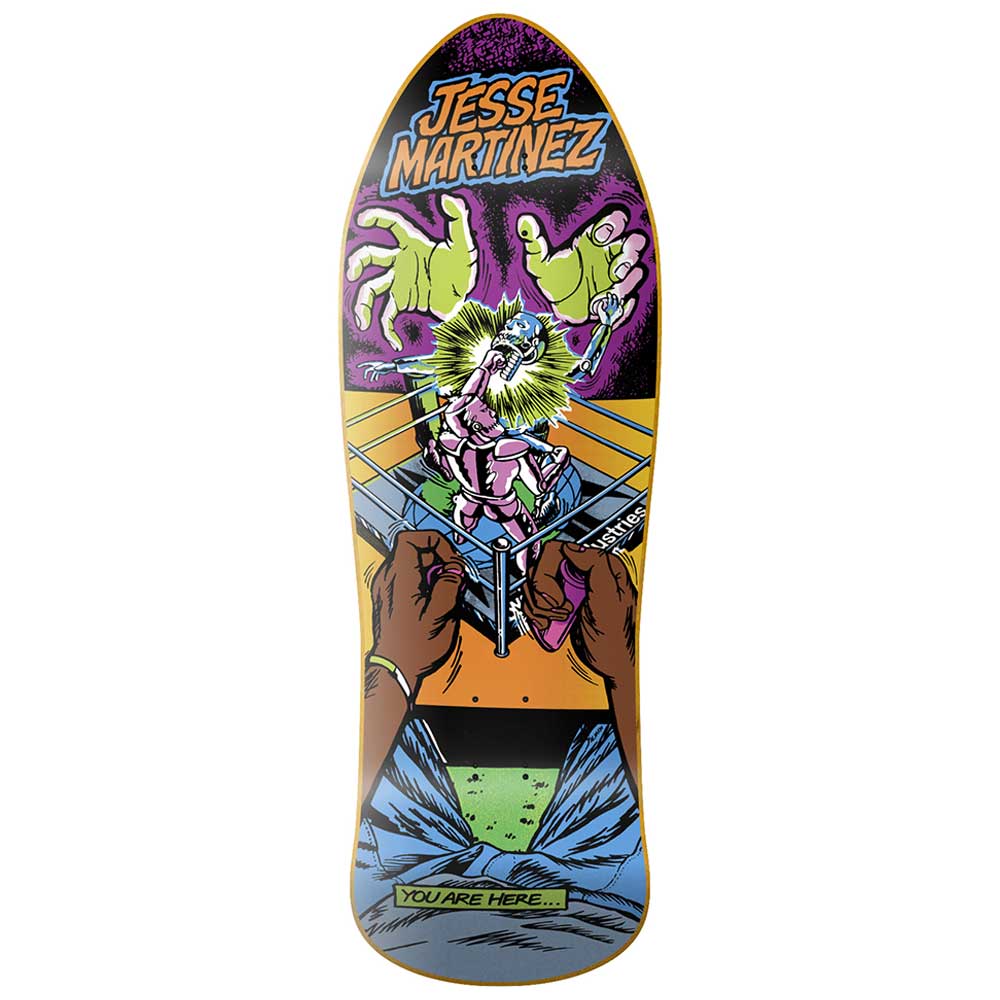 World Industries Jesse Martinez Rock'em Sock'em Deck