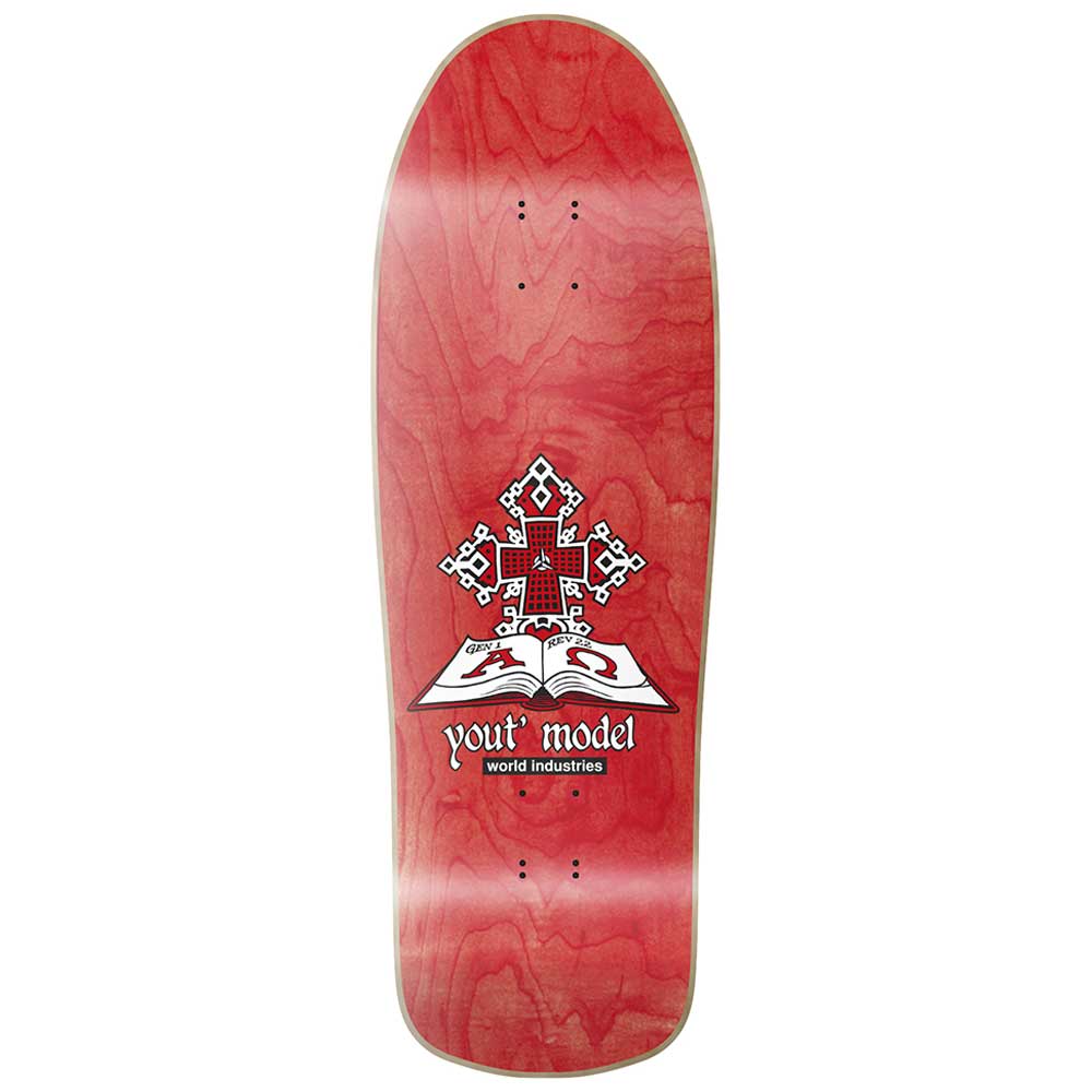 World Industries Jeff Hartsel Yout Model deck top