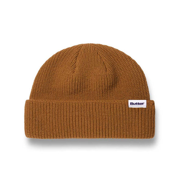 Butter Goods Wharfie Beanie Brown