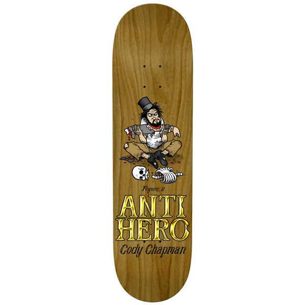 Anti Hero Chapman Eat The Rich Skateboard Deck 8.32