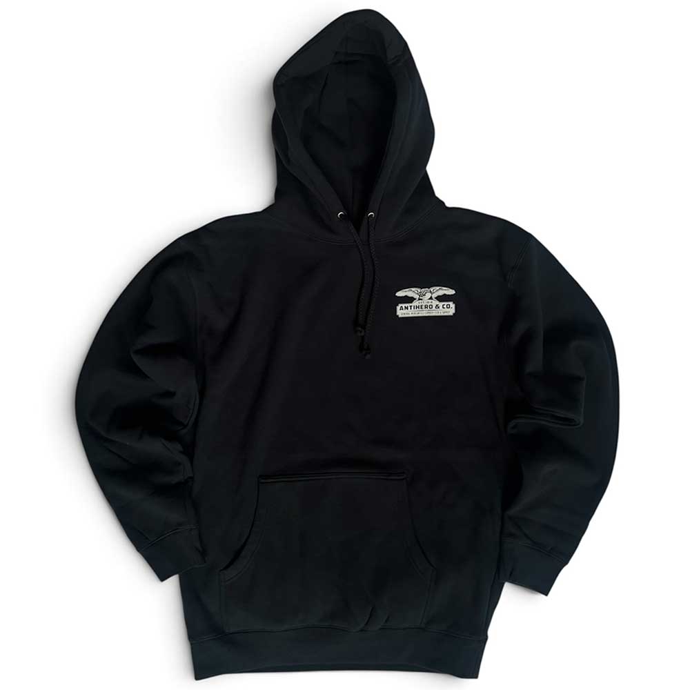 Anti Hero Pigeon Mash Hoodie Navy front