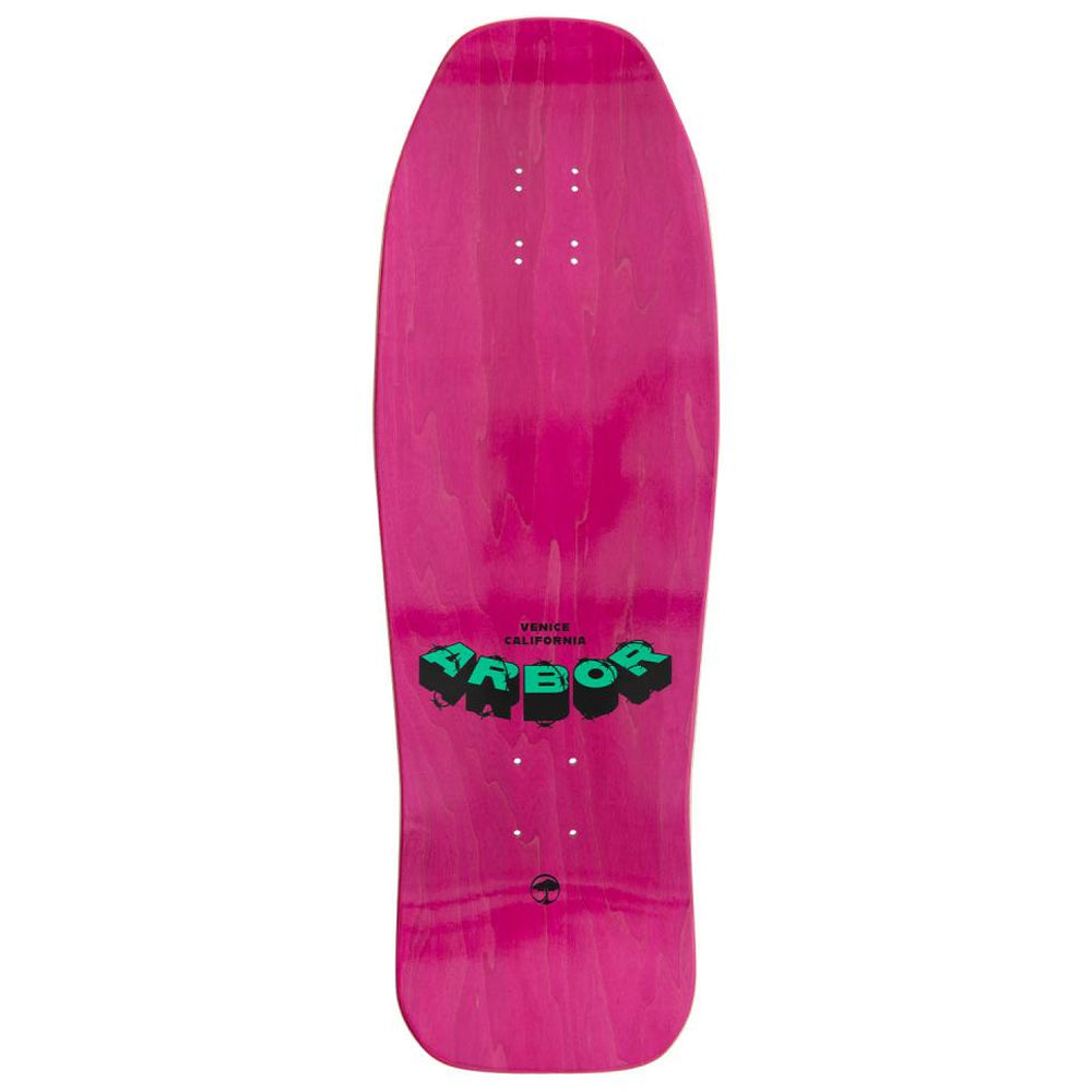 Arbor Skateboards Pelka Fibonacci deck top