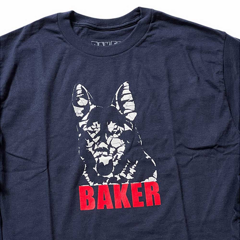 Baker Skateboards Bad Dawg Long Sleeve T-Shirt detail