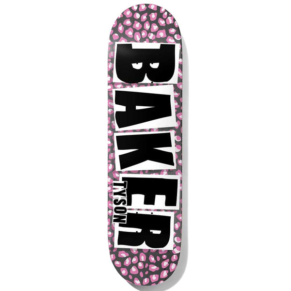 Baker Skateboards Tyson Brand Logo Hot Cheetah Deck