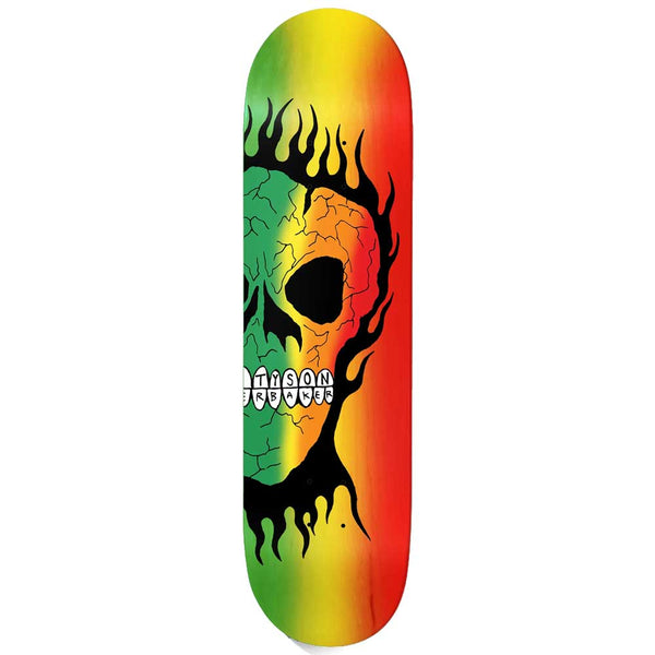 Baker Skateboards Peterson Rasta Skull B2 Deck 8.25