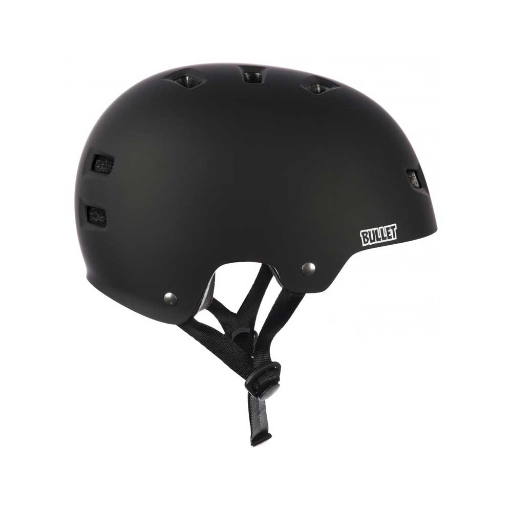 Bullet Safety Gear Deluxe Helmet Matte Black