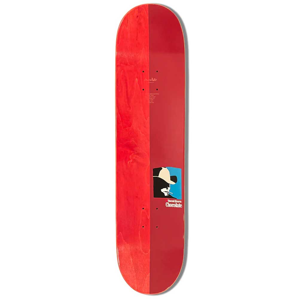 Chocolate Skateboards Vincent Alvarez Bandito Deck 8.25 top