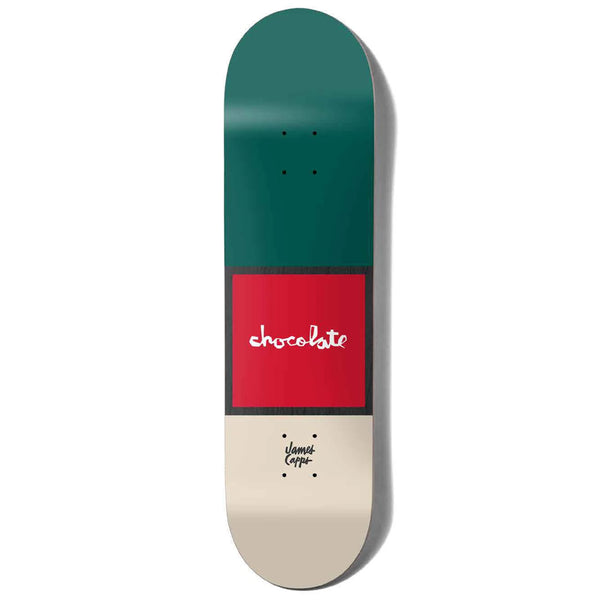 Chocolate Skateboards Capps Red Square deck 8.25