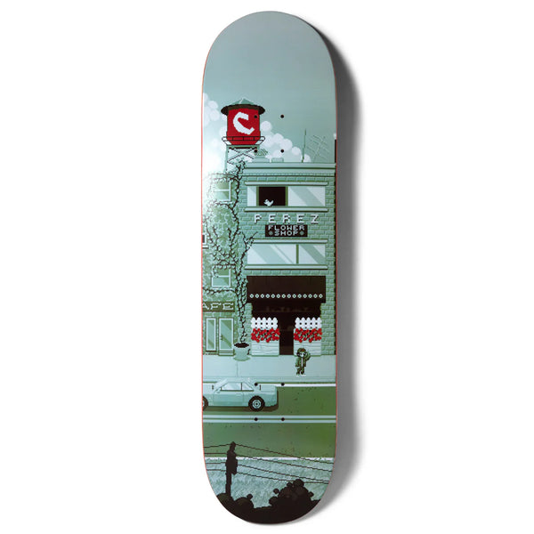 Chocolate Skateboards Perez Pixel City deck