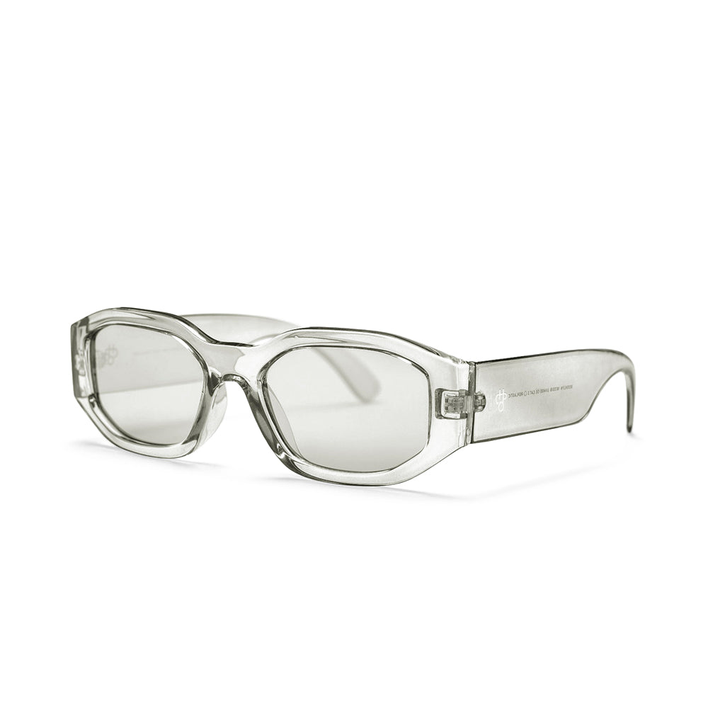 CHPO Brooklyn sunglasses clear oblique