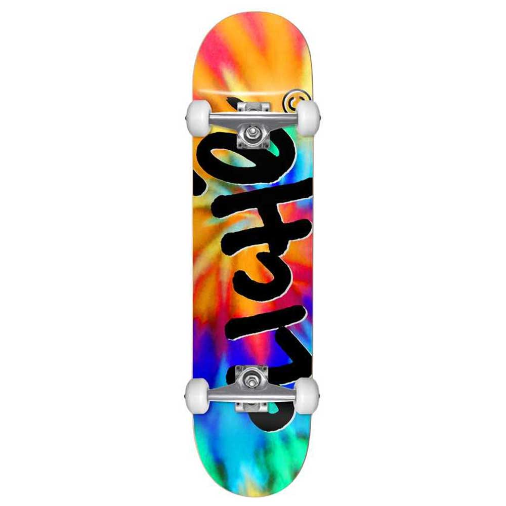 Cliche Skateboards Handwritten Tie Dye Complete Skateboard 8