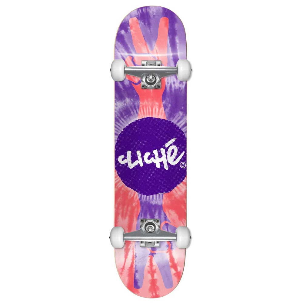 Cliche Skateboards Peace Complete Skateboard 8