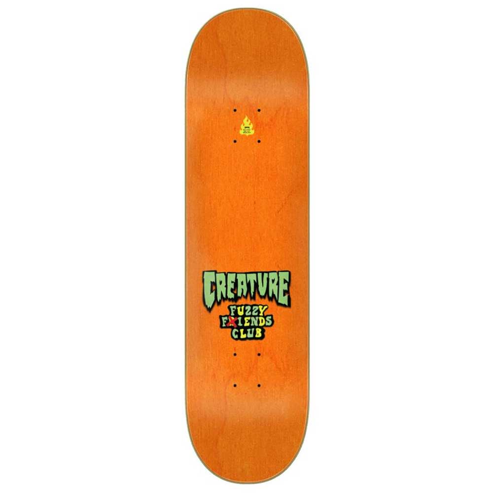 Creature Skateboards Gravette Fuzzy Fiends Deck 8.3 top