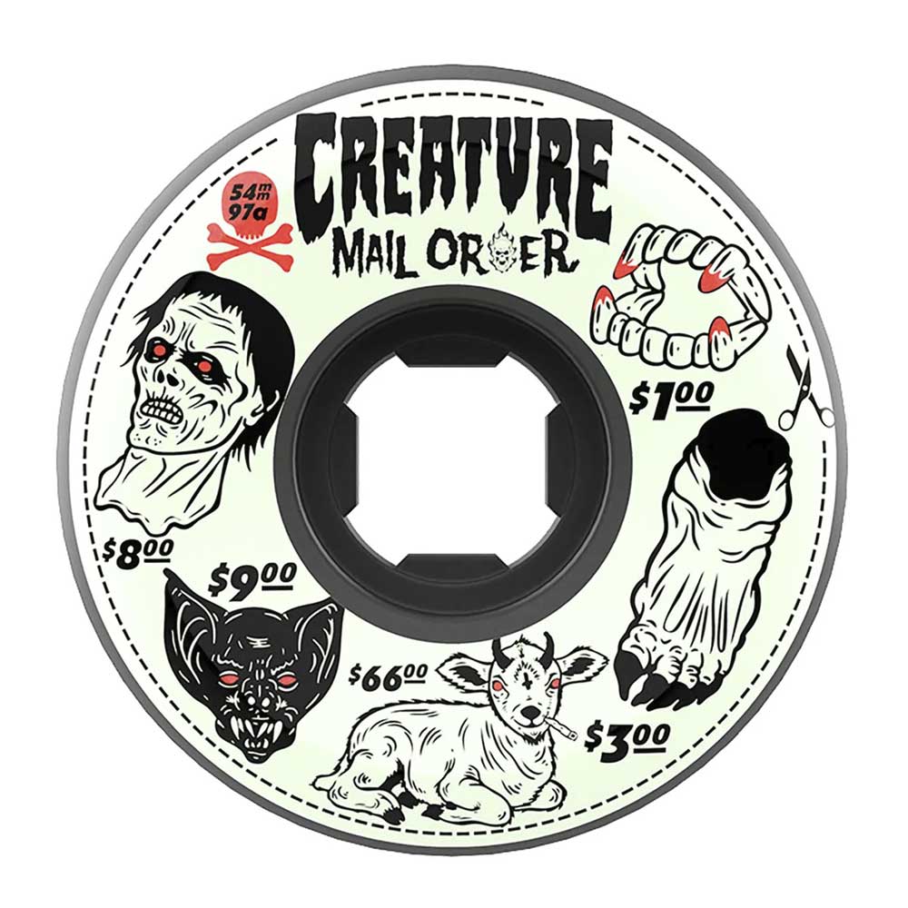 Creature Skateboards Mail Order Bloodsuckers Wheels 97A 54mm