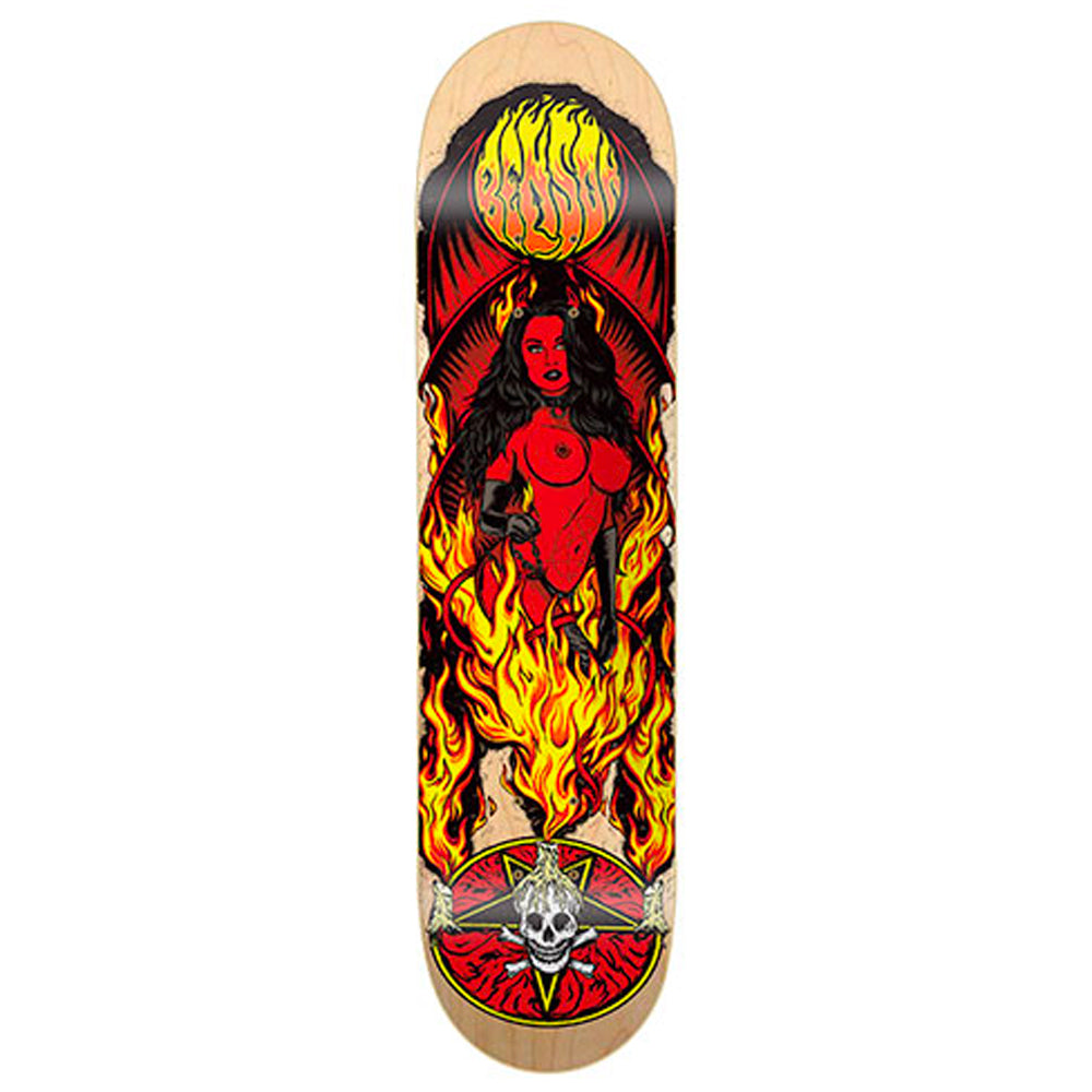 Death Skateboards Benson Devil Woman 2 Skateboard Deck 8.5