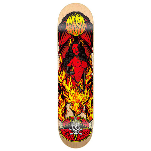 Death Skateboards Benson Devil Woman 2 Skateboard Deck 8.5
