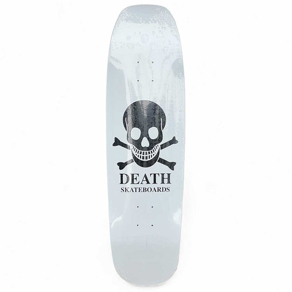 Death Skateboards Reverse Logo Pool Shape Deck 9