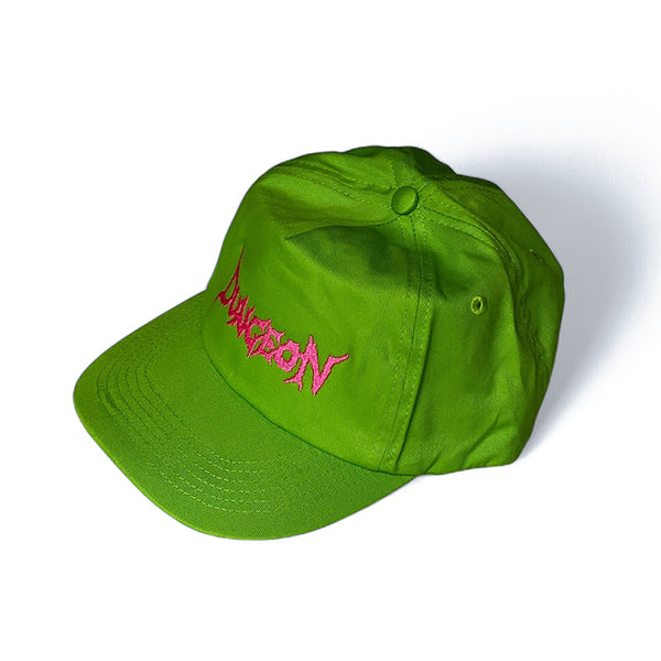 Dungeon Logo Twill Cap bright green