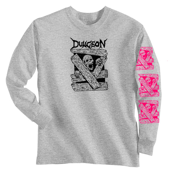 Dungeon Escape Long Sleeve T-shirt grey