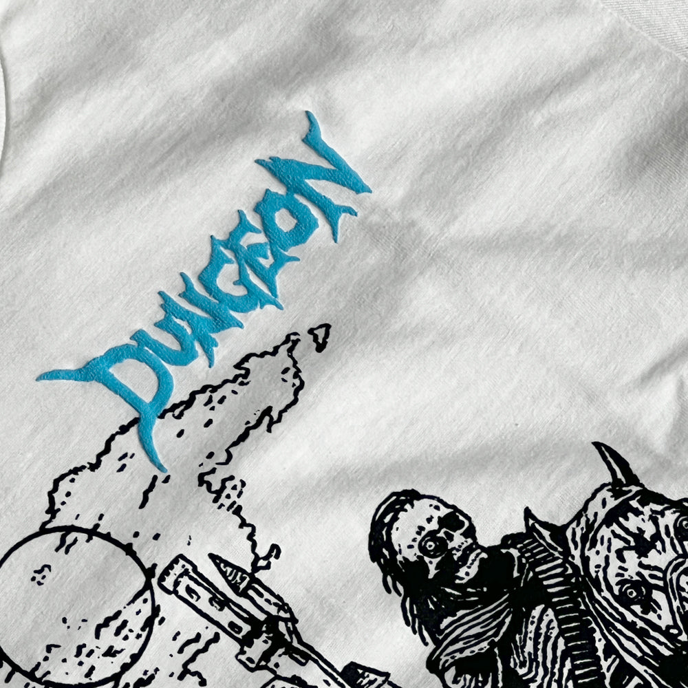 Dungeon Knight Castle T-shirt detail