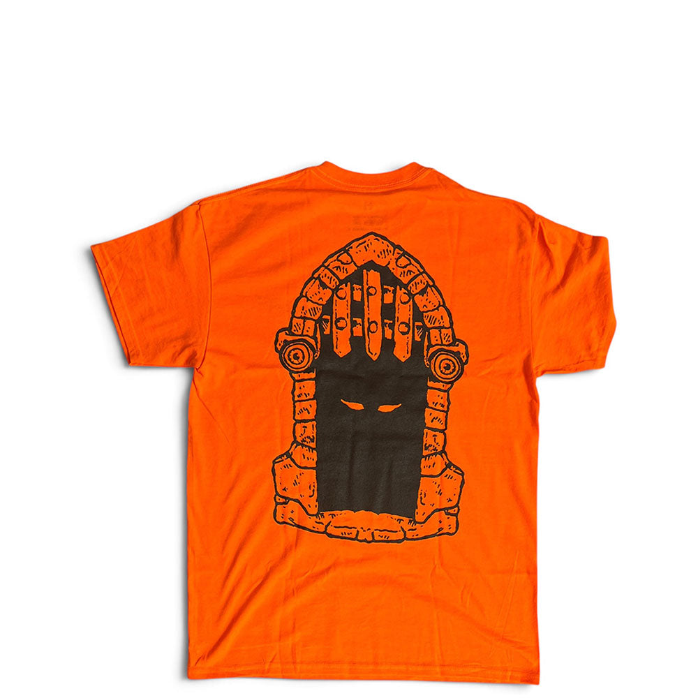 Dungeon Portcullis T-shirt safety orange