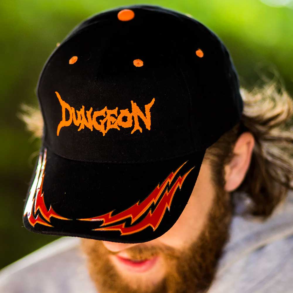 Dungeon Scrawl Logo Fusion Bolt Cap model
