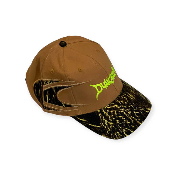 Dungeon Scrawl Logo Boomerang Duck Canvas Cap