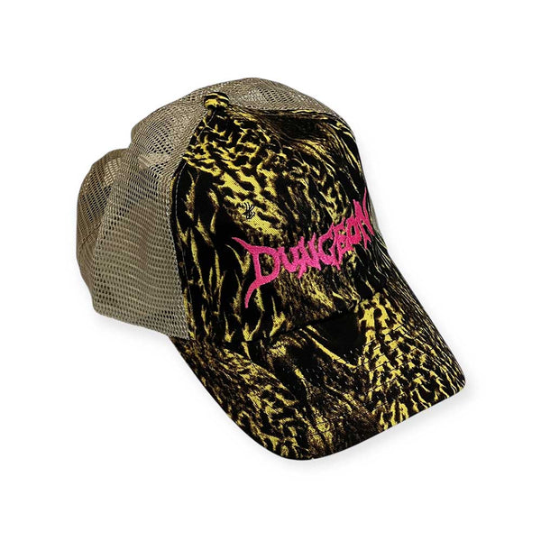 Dungeon Scrawl Logo Duck Camo Mesh Back Cap