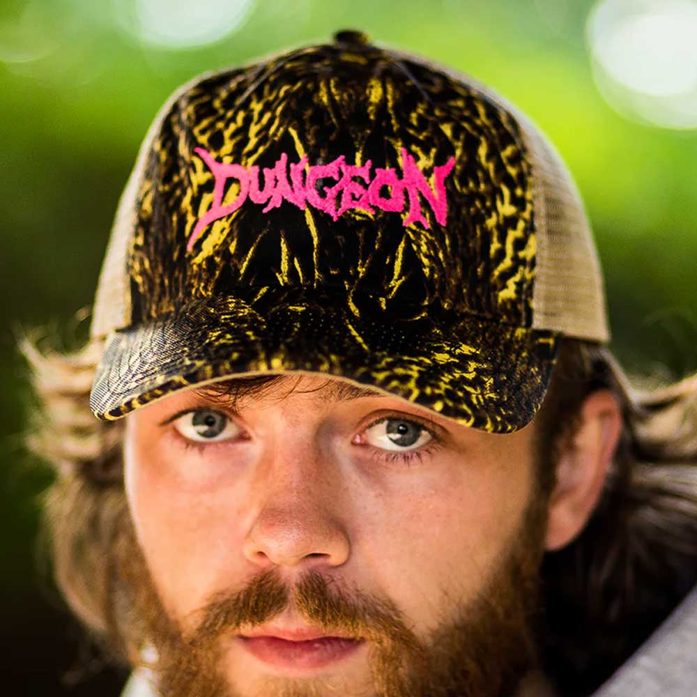Dungeon Scrawl Logo Duck Camo Mesh Back Cap model