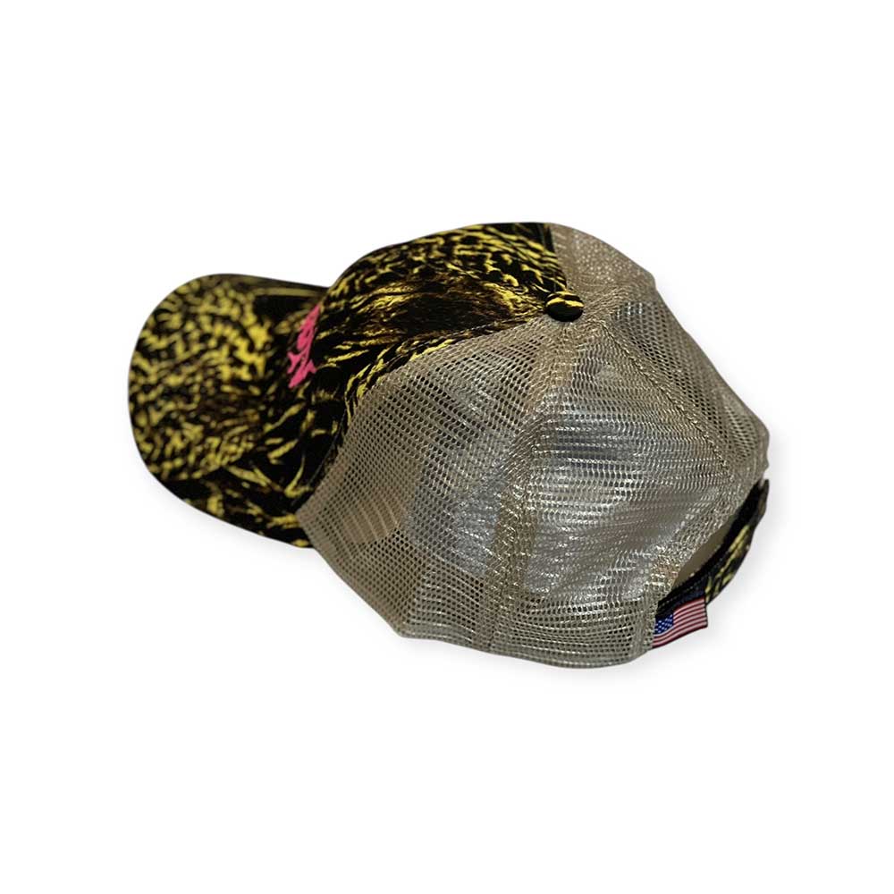 Dungeon Scrawl Logo Duck Camo Mesh Back Cap back