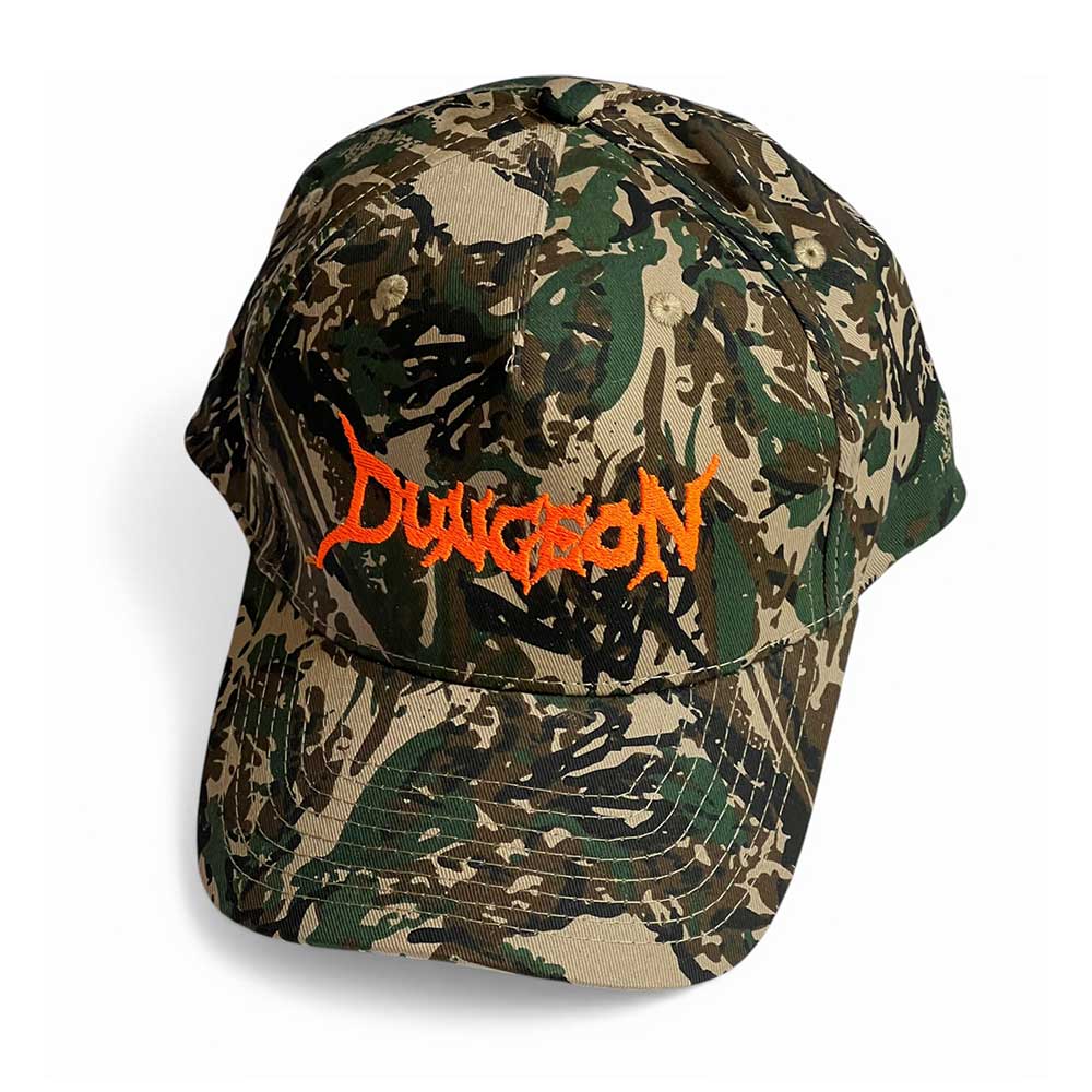 Dungeon Logo Cord Cap Forest