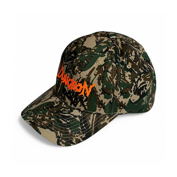 Dungeon Logo Cord Cap Forest