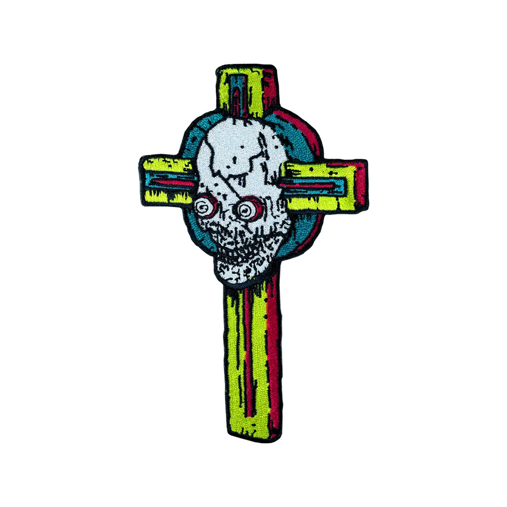 Dungeon Skull Cross patch