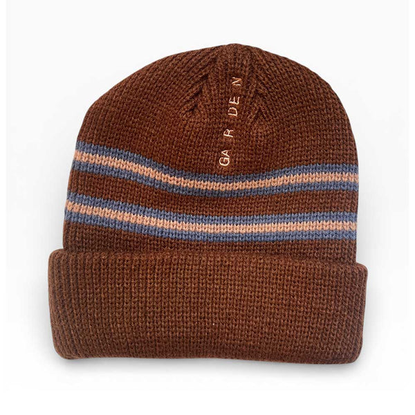 Garden Skateboards Billy Beanie Brown