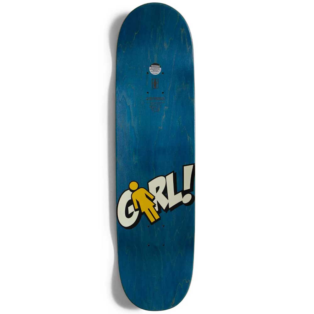 Girl Skateboards Bannerot Blammo Deck 8.5 top
