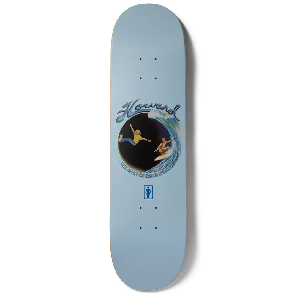 Girl Skateboards Howard Best Of Both Worlds&nbsp;Twin Tip deck
